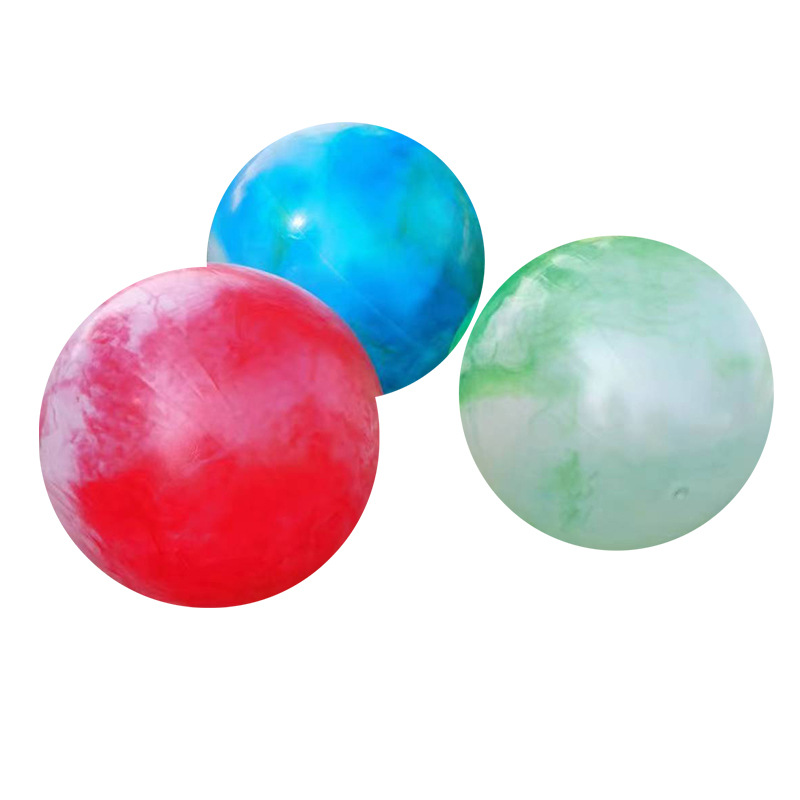 PVC Cloud ball inflated ball printed label ball factory PVC inflated ball wholesale