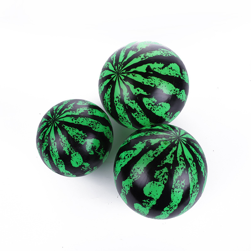 PVC Watermelon ball printed label ball factory PVC inflated ball wholesale