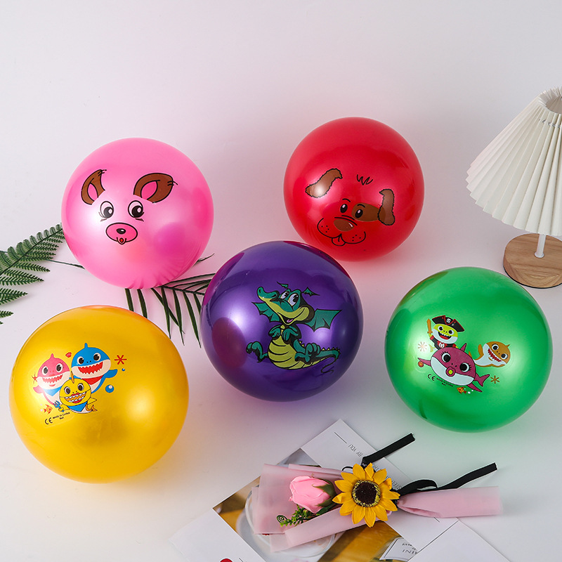 PVC ball printed label ball factory PVC inflated ball factory