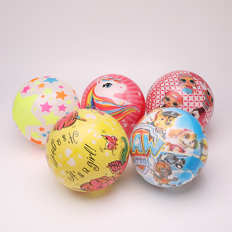 PVC ball printed label ball factory PVC inflated ball factory